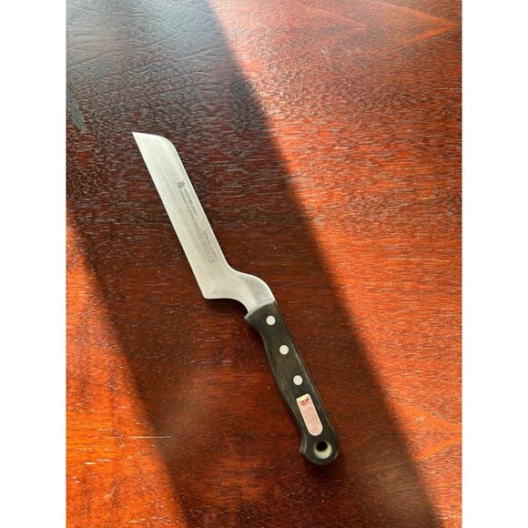 WMF Meisterklasse Offset Knife 9408/24cm (9 1/2") Wood Handle Germany - Picture 1 of 5
